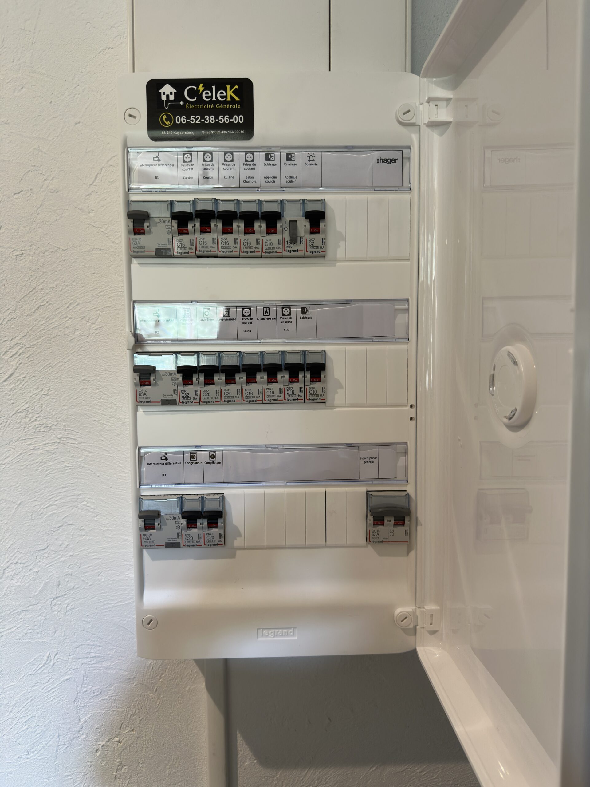 Reprise et dépannage d’un tableau électrique domestique par C’ELEK