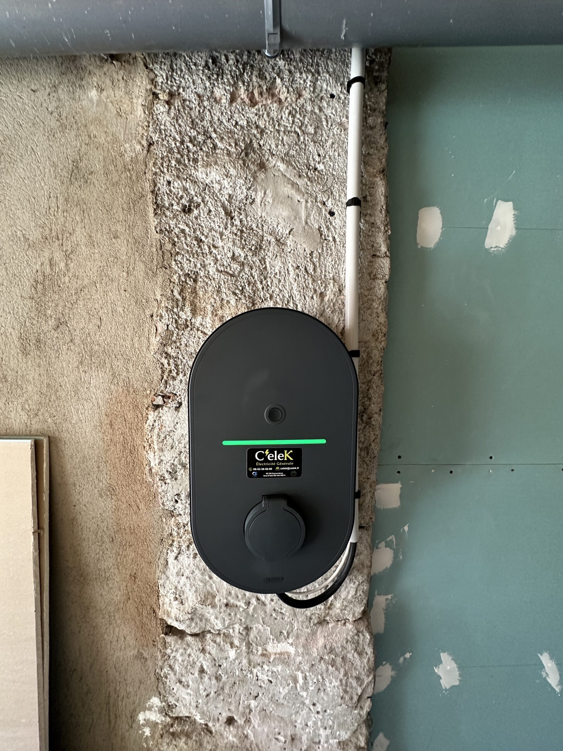 Installation IRVE réalisée par C’ELEK