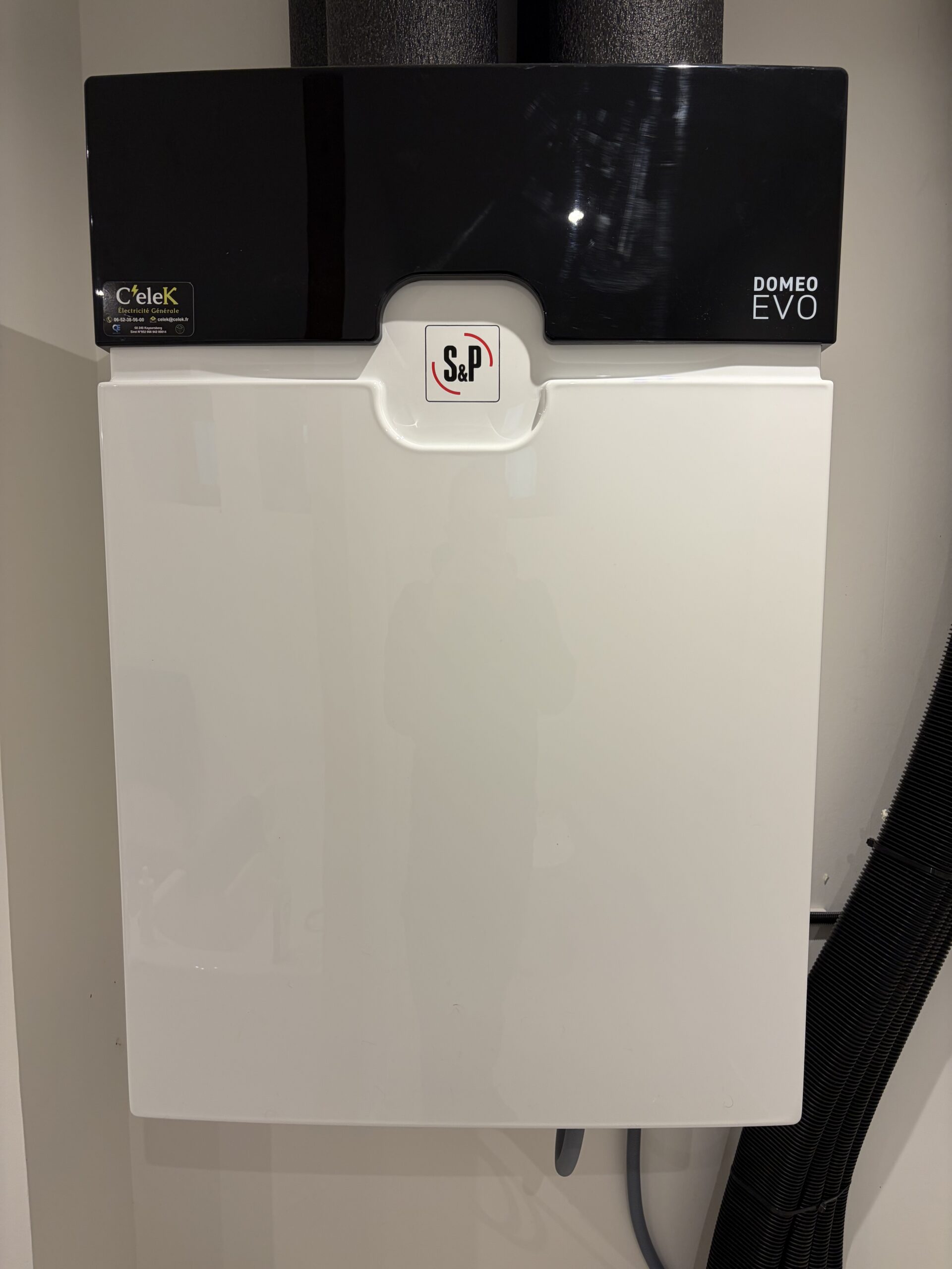 VMC double flux S&P installée en rénovation par C’ELEK